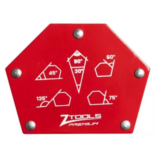 Z-TOOLS Hegesztő mágnes hatszög profil 90x120x17mm 22kg