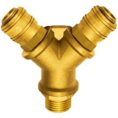   RIEGLER elosztó csatlakozóval külső menetes 1/2''