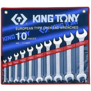King Tony 10 részes villáskulcs készlet 6-28mm 1110MR