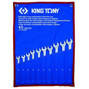   King Tony 10 részes csillag-villás kulcs készlet, ultrakönnyű, hosszú 10~19mm 12A0MRN