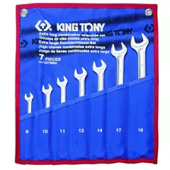   King Tony 7 részes csillag-villás kulcs készlet, ultrakönnyű, hosszú 12C7MRN