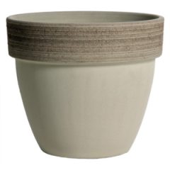 Virágcserép Patavium szürke húzott 45cm