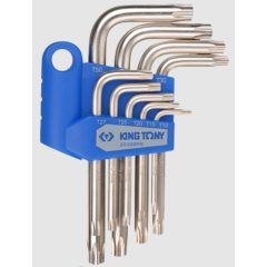  King Tony 7 részes torxvégű imbuszkulcs készlet T10-T40 20307PR
