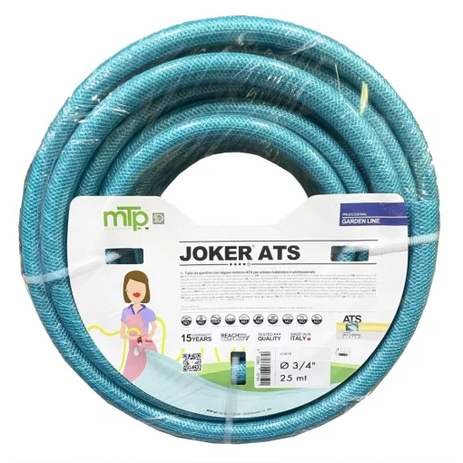 Locsoló tömlő JOKER 1"x50m 4 rétegű csavarodásmentes 350 g/m