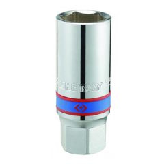   King Tony Gyertya-dugókulcs 1/2˝ 21mm, gumibetétes 463521R