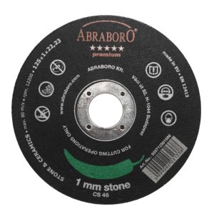   ABRABORO® Chili premium kővágó korong 115 x 1.0 x 22 mm (25db/cs)