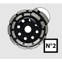   ABRABORO Gyémántszemcsés betoncsiszoló No.2 115 x 22.23mm