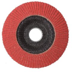   ABRABORO® Chili lamellás csiszolótányér 125 x 22 / 60 P-QK (piros) (10db/cs)