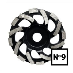   ABRABORO Gyémántszemcsés betoncsiszoló No.9 125 x 22,23mm