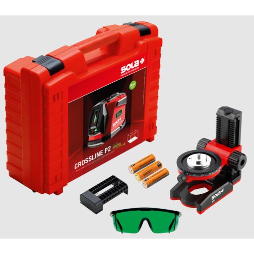 SOLA CROSSLINE P2 GREEN Keresztvonallézer