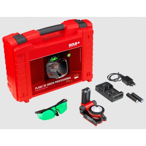 SOLA PLANO 3D green Professional Vonallézer