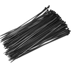 Elematic Kábelkötegelő 2,5x135 mm fekete 100db/csom