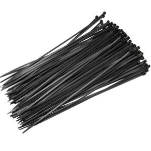 Elematic Kábelkötegelő 2,5x98 mm fekete 100db/csom