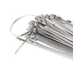 Elematic Kábelkötegelő 4,6x201 mm inox 100db/csom