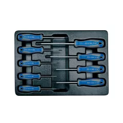   King Tony 9 részes csavarhúzó készlet, torx furatos, tálcás 9-31909PR