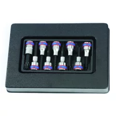   King Tony 9 részes 1/2˝-os torx bitfejkészlet L=80mm 9-4119PR