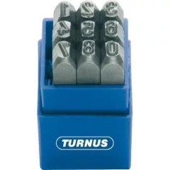 Turnus Számbeütő készlet 1 mm 9 részes