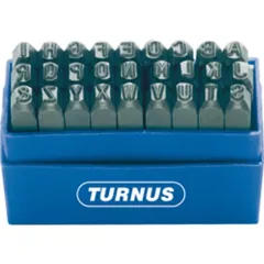 Turnus Betűbeütő 1 mm 27 részes