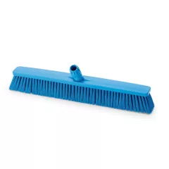   Igeax élelmiszeripari tolóseprű, partvis fej, 60cm, 0,5mm közepes sörtével, kék