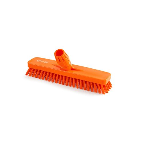 Igeax padlótisztító kefe 30cm széles narancssárga 0,5mm
