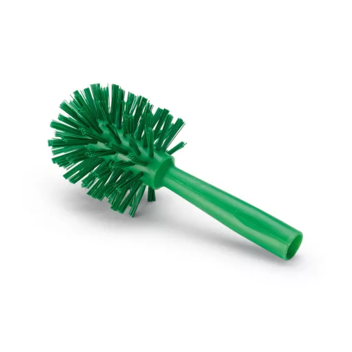 Igeax élelmiszeripari csőtisztító kefe, menetes nyélhez, 90mm zöld