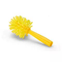   Igeax élelmiszeripari csőtisztító kefe, menetes nyélhez, 90mm sárga