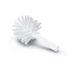   Igeax élelmiszeripari csőtisztító kefe, menetes nyélhez, 120mm fehér