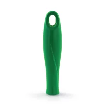Igeax élelmiszeripari menetes nyél, zöld, 12cm,  cső- és üvegtisztító flexibilis hosszabbító szárhoz