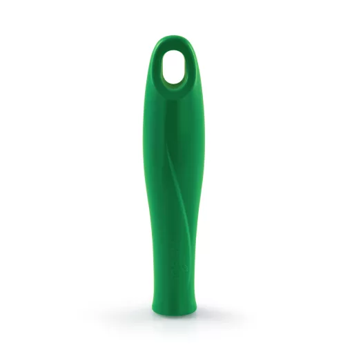 Igeax élelmiszeripari menetes nyél, zöld, 12cm,  cső- és üvegtisztító flexibilis hosszabbító szárhoz