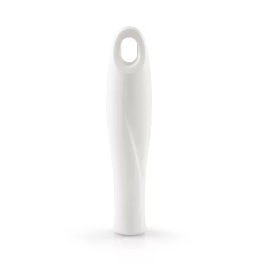 Igeax élelmiszeripari menetes nyél, fehér, 12cm,  cső- és üvegtisztító flexibilis hosszabbító szárhoz