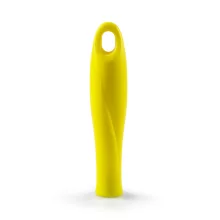 Igeax élelmiszeripari menetes nyél, sárga, 12cm, cső- és üvegtisztító flexibilis hosszabbító szárhoz