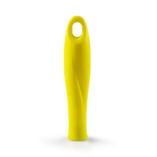 Igeax élelmiszeripari menetes nyél, sárga, 12cm, cső- és üvegtisztító flexibilis hosszabbító szárhoz
