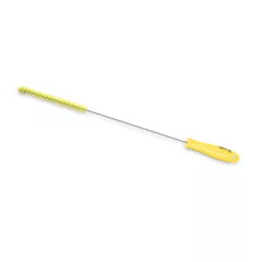   Igeax élelmiszeripari kémcső-, és üvegtisztító kefe, átmérő 10mm, hossz 50cm, sárga