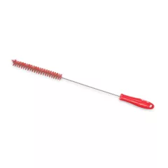   Igeax élelmiszeripari kémcső-, és üvegtisztító kefe, átmérő 20mm, hossz 50cm, piros