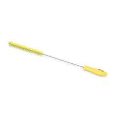   Igeax élelmiszeripari kémcső-, és üvegtisztító kefe, átmérő 20mm, hossz 50cm, sárga