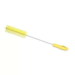   Igeax élelmiszeripari kémcső-, és üvegtisztító kefe, átmérő 50mm, hossz 50cm, sárga