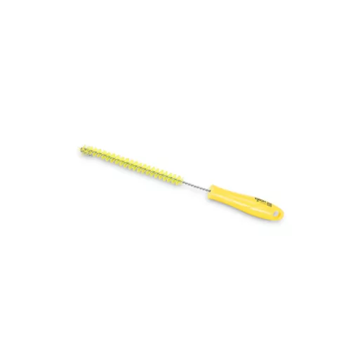 Igeax élelmiszeripari kémcső-, és üvegtisztító kefe, átmérő 15mm, hossz 30cm, sárga