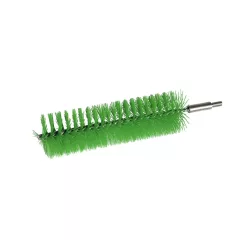   Igeax élelmiszeripari kémcső-, és üvegtisztító kefe fej, átmérő 50mm, hossz 23cm, zöld