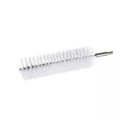   Igeax élelmiszeripari kémcső-, és üvegtisztító kefe fej, átmérő 50mm, hossz 23cm, fehér