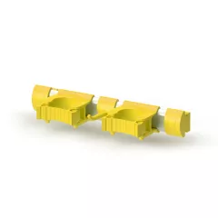   Igeax élelmiszeripari eszköz, nyéltartó 30cm - 2 tartó + 1 kampó, sárga