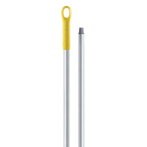 Igeax Aluminium nyél menetes 150cm-es 25 mm vastag sárga