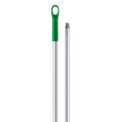 Igeax Aluminium nyél menetes 130cm-es 25 mm vastag zöld
