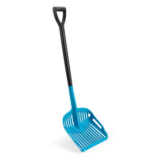 Igeax élelmiszeripari szita lapát nagy 350x150x1100mm kék