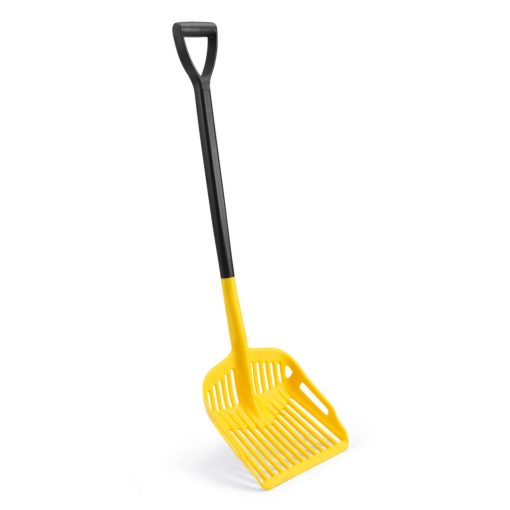 Igeax élelmiszeripari szita lapát nagy 350x150x1100mm sárga