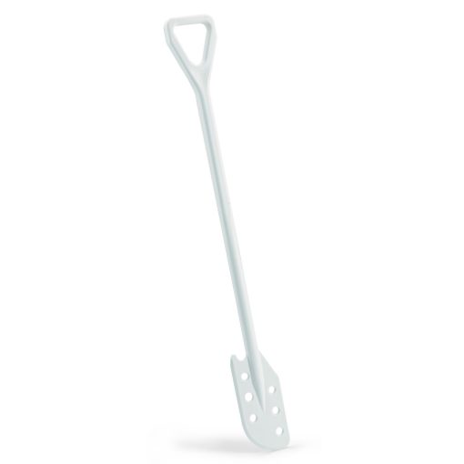 Igeax keverőlapát / kaparó lukacsos 130 mm x 1200 mm fehér