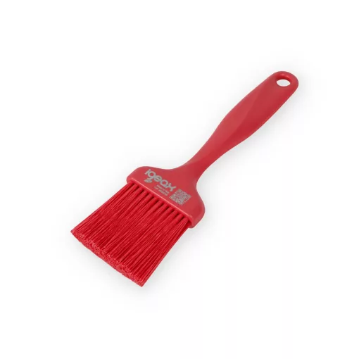 Igeax élelmiszeripari ecset lapos piros 60mm széles 0,2 mm puha sörtével