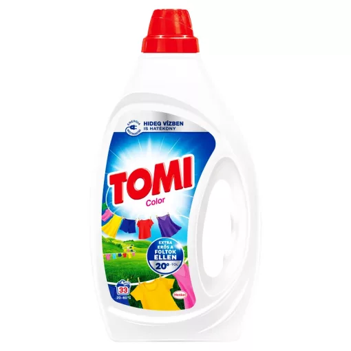 Tomi Color folyékony mosószer 1,485 L 33 Mosásos