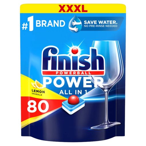 Finish Power All In One mosogatógép tabletta 80db-os lemon