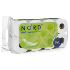   NORD Profi line Essentials kistekercses toalettpapír 2 rétegű fehér 8 tekercses