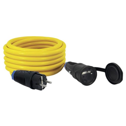 Commel lengő hosszabbító kábel, ipari"schuko" 16 A 250 V ~ 3500 W IP44, 5m